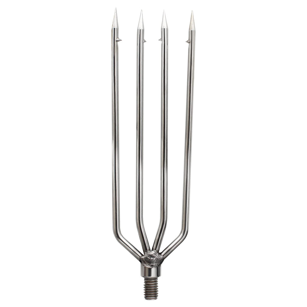 Fregito Fishing Harpoon - Stainless Steel Barbed Spear With Aluminum Alloy Rod Gig Gaff - 8Mm Screw For Outdoor Landing Large Fi