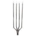 Fregito Fishing Harpoon - Stainless Steel Barbed Spear With Aluminum Alloy Rod Gig Gaff - 8Mm Screw For Outdoor Landing Large Fi