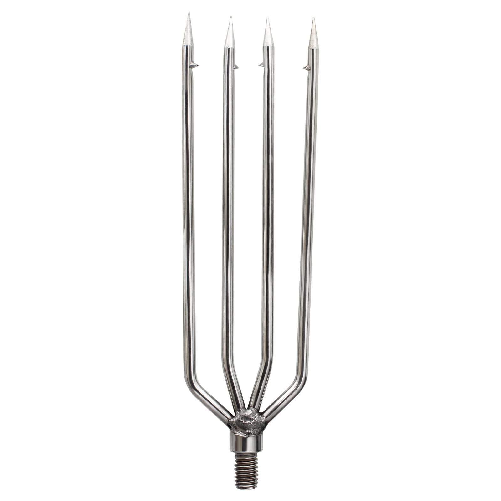 Fregito Fishing Harpoon - Stainless Steel Barbed Spear With Aluminum Alloy Rod Gig Gaff - 8Mm Screw For Outdoor Landing Large Fi