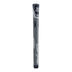 Superstroke Traxion Tour Golf Club Grip, Black/Gray (Midsize) | Advanced Surface Texture That Improves Feedback And Tack | Extre