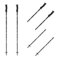 K2 Style Aluminum Ski Poles (Black, 48)