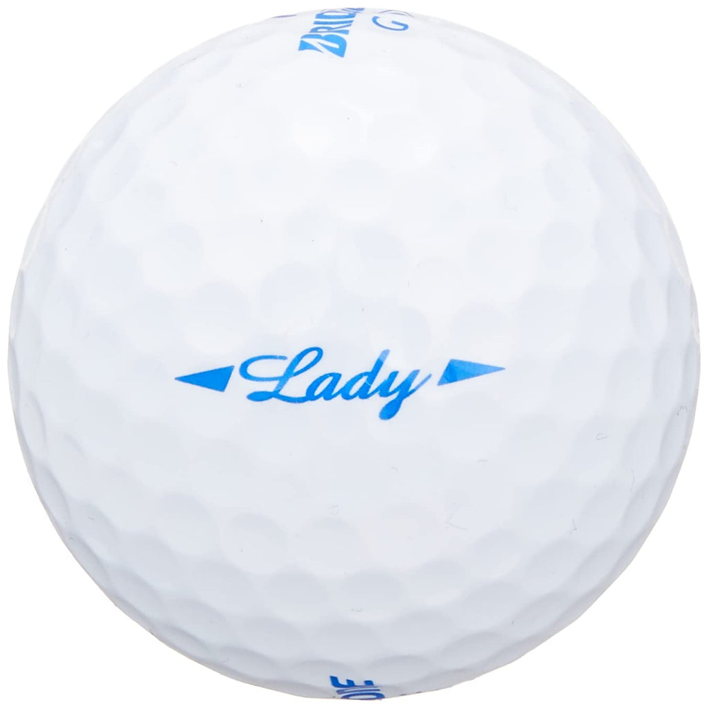 Bridgestone Lbwxj Golf Ball, Lady, White
