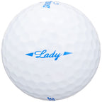 Bridgestone Lbwxj Golf Ball, Lady, White