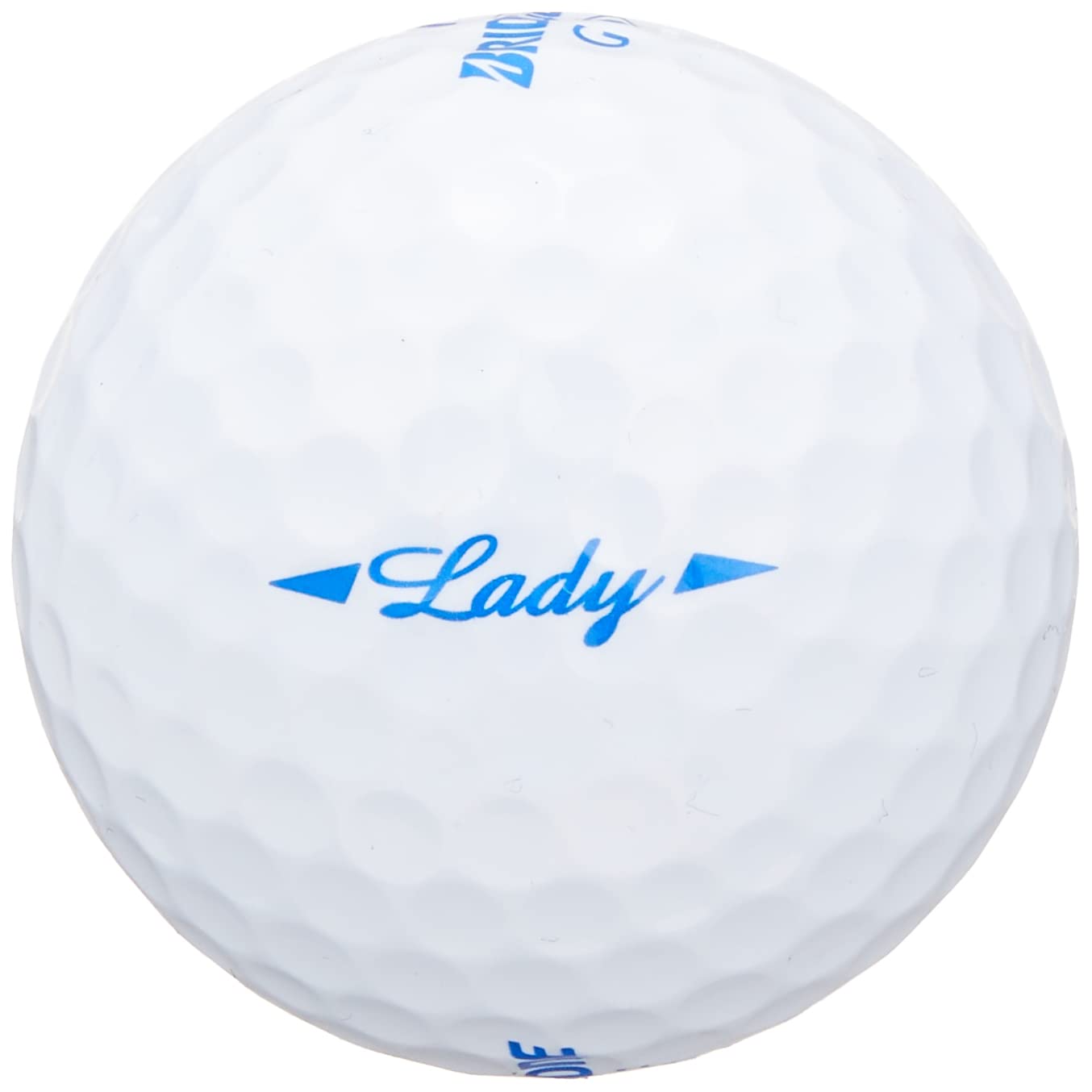 Bridgestone Lbwxj Golf Ball, Lady, White
