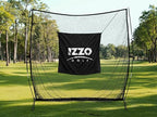 Izzo Titan 7Ft X 7Ft Golf Practice Hitting Net - Golf Hitting Net For Your Home Or Backyard,Black