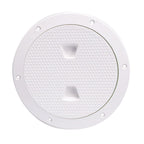 Beckson Dp62-W Screw-Out Deck Plate, White, 1 Count (Pack Of 1)