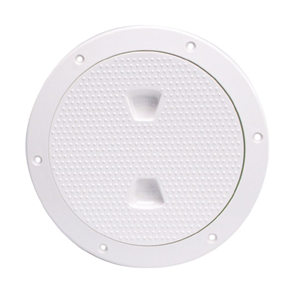 Beckson Dp62-W Screw-Out Deck Plate, White, 1 Count (Pack Of 1)