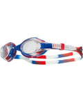 Tyr Lgswtd642All Swimples Tie Dye Goggle Red/Navy All
