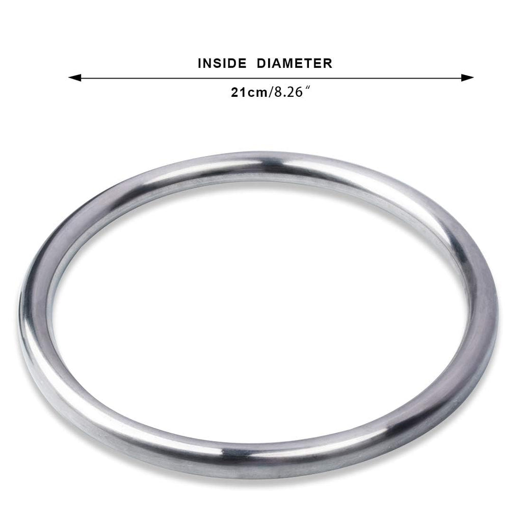 Wing Chun Stainless Ring Yewen Sau Sticky Hand Strength Training Tsun Siu Lum Kung Fu