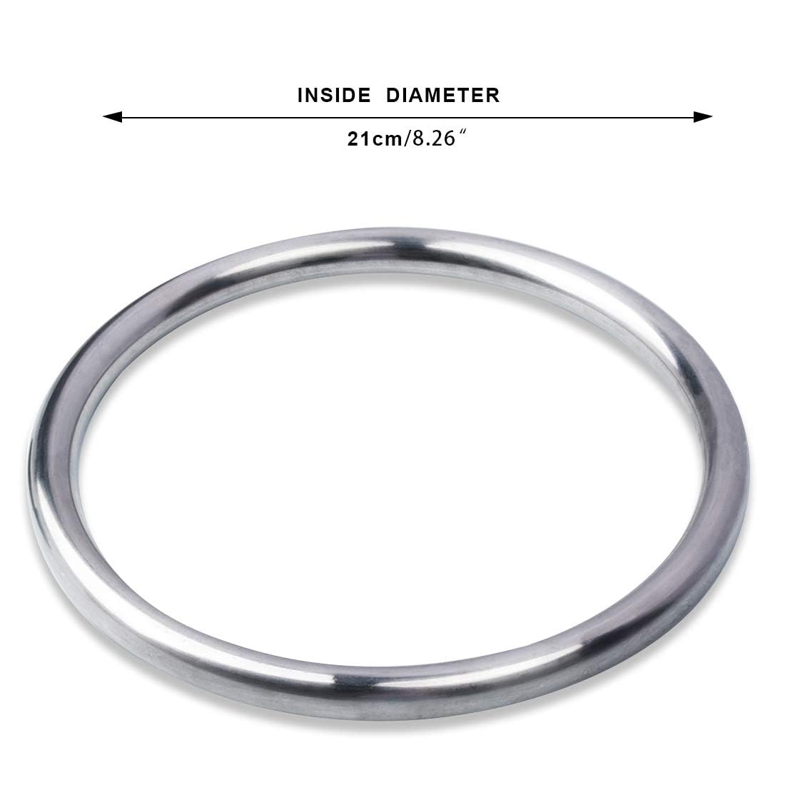 Wing Chun Stainless Ring Yewen Sau Sticky Hand Strength Training Tsun Siu Lum Kung Fu