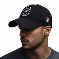 Be Savage Alphabet Printed Cap For Men And Women Stylish Adjustable Baseball Cap Casual Summer Wear (Black S)