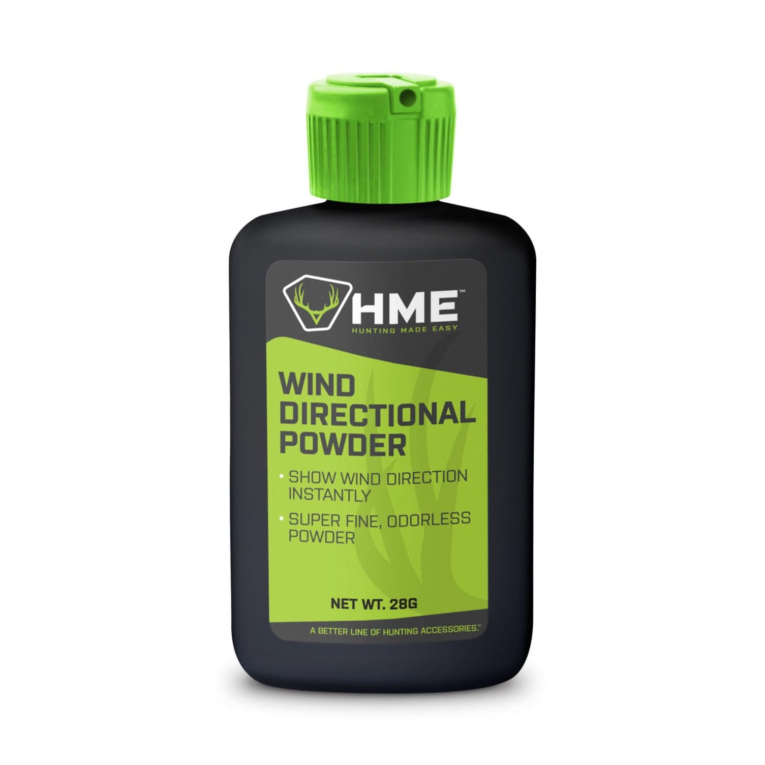 HME Wind Indicator Portable Pocket Size Lightweight Convenient Simple to Use Wind Direction Detection Powder - 28 Grams Capacity