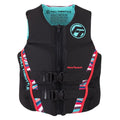Full Throttle Women'S Rapid Dry Flex Back Life Jacket, Small
