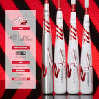 Marucci CATX2 Connect Baseball Bat, 2 5/8 Barrel, -3 Drop, BBCOR, End-Loaded
