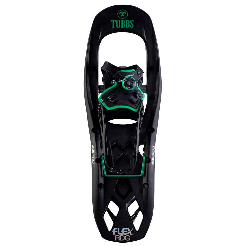 Tubbs Mens Flex RDG Day Hiking Snowshoes, Black/Green (X180102001240)