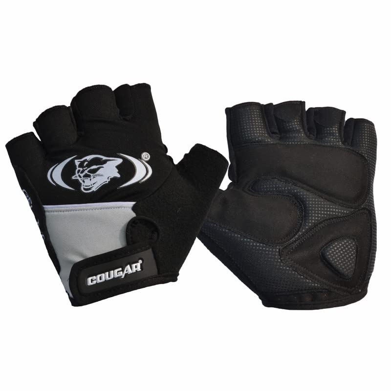 COUGAR Phoenix Leather Gym Gloves, Suitable for Weight Lifting, Cycling, Exercise, Fitness, Gym Training and General Workouts fo