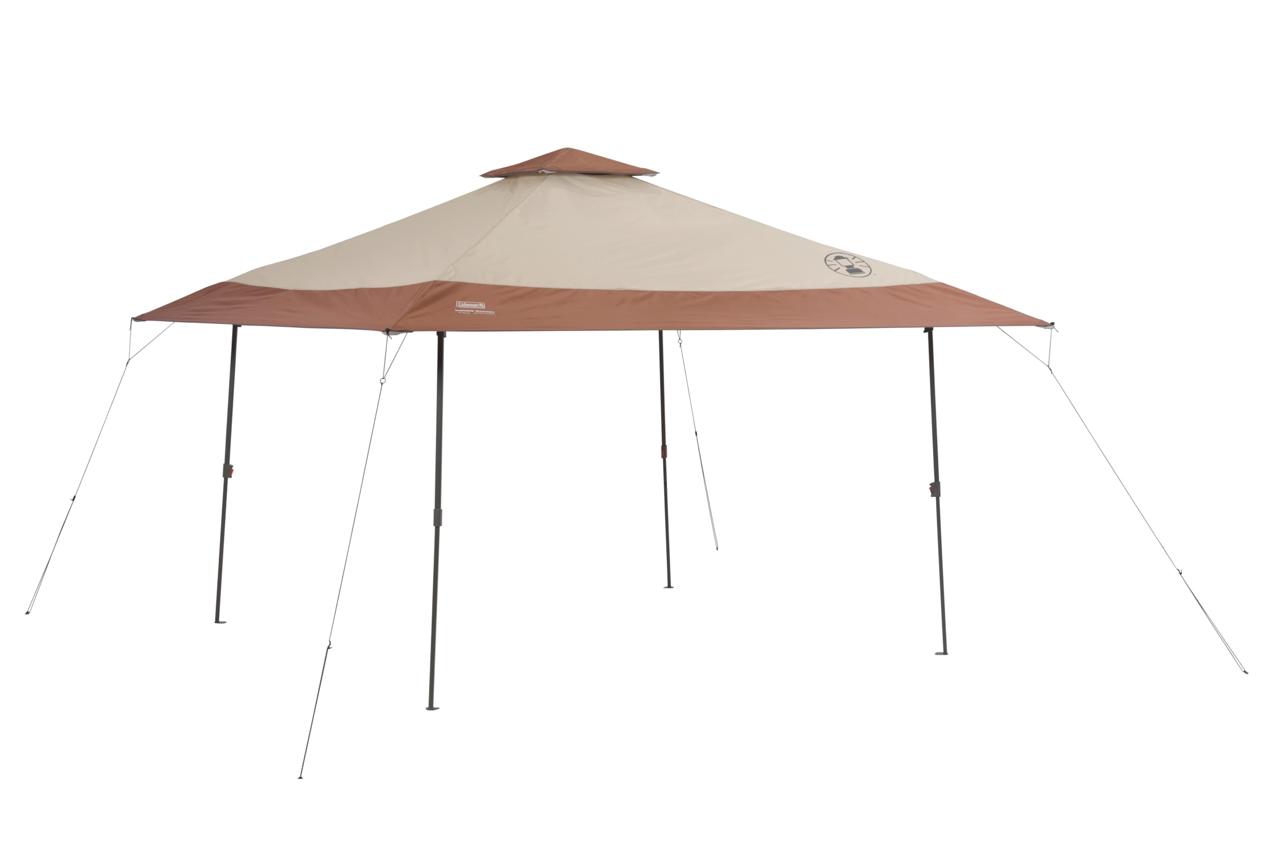 Coleman 13X13Ft Instant Canopy Sun Shelter, Portable Shade Tent Sets Up In 3 Minutes, Vented Roof For Airflow & Upf 50+ Sun Prot