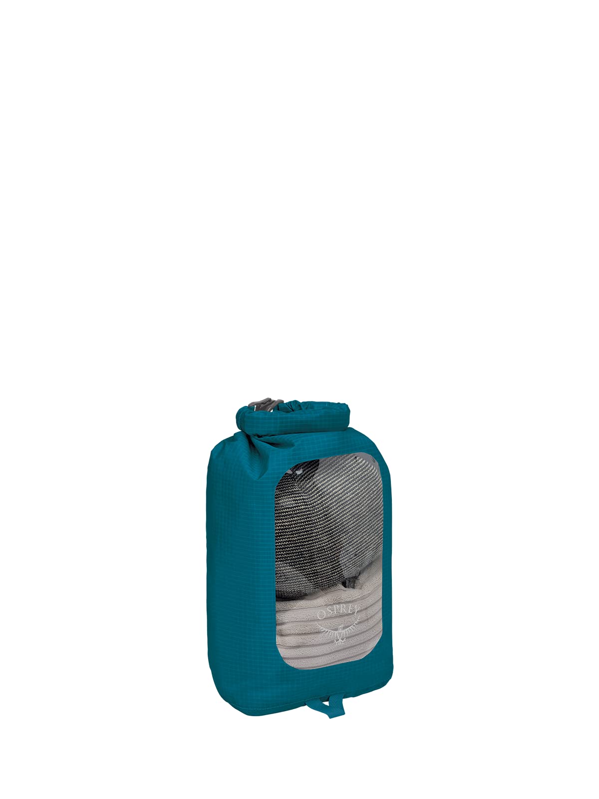 Osprey 6L Waterproof Dry Sack with Window, Waterfront Blue