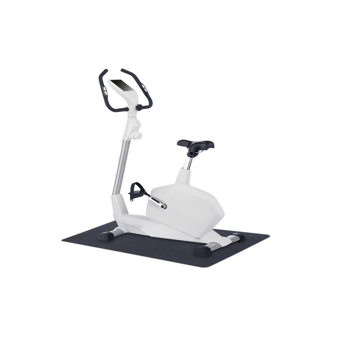 Motiontex Exercise Equipment Mat For Under Stationary Bike, Spin Bike, Exercise Bike, Treadmill, Fitness Equipment, Home Gym Flo