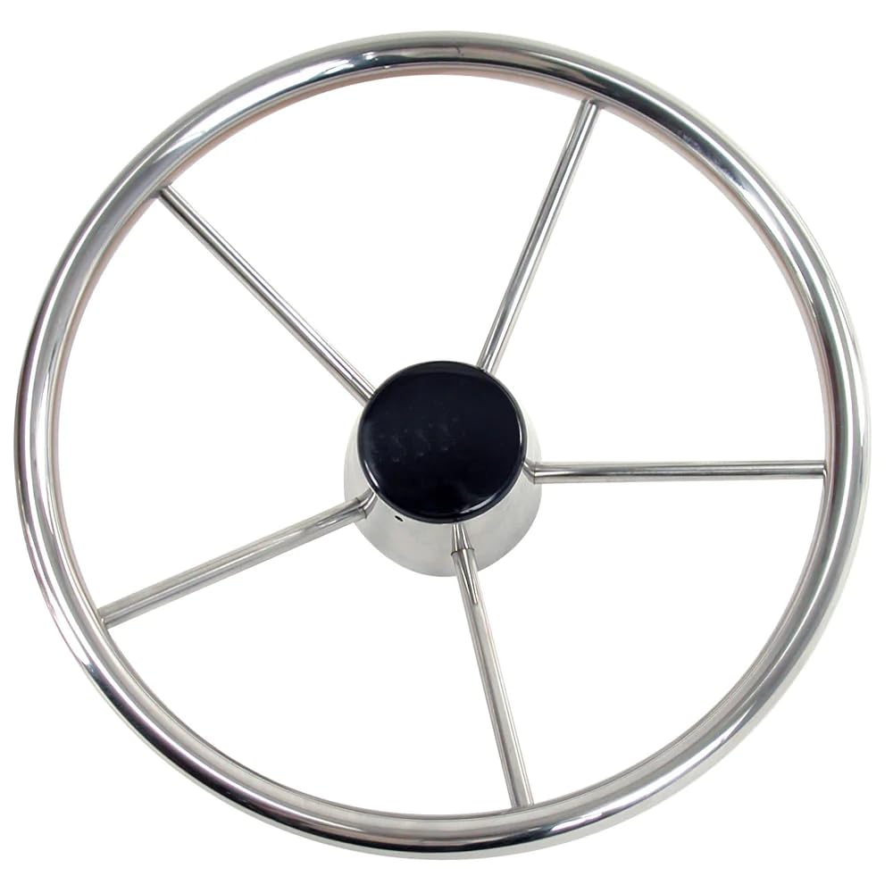 Whitecap Destroyer Steering Wheel - 13-1/2'' Diameter