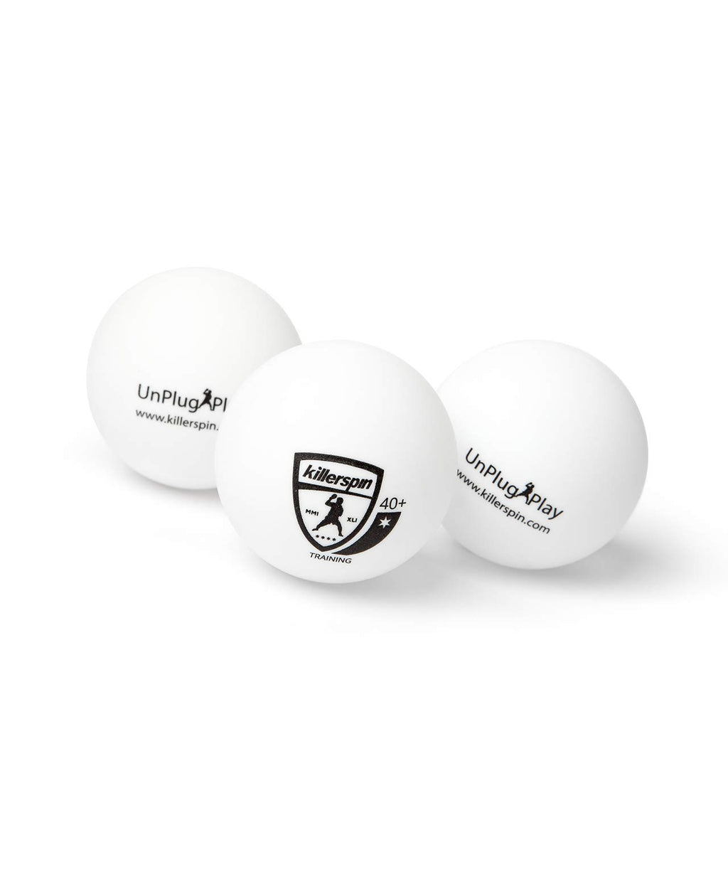 Killerspin 25 Pack - Training Balls 40+ (White)