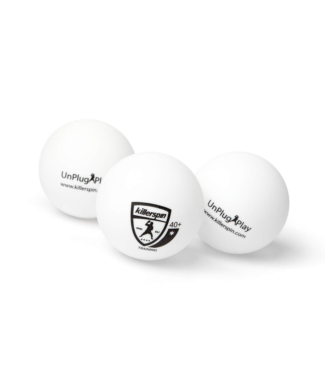 Killerspin 25 Pack - Training Balls 40+ (White)