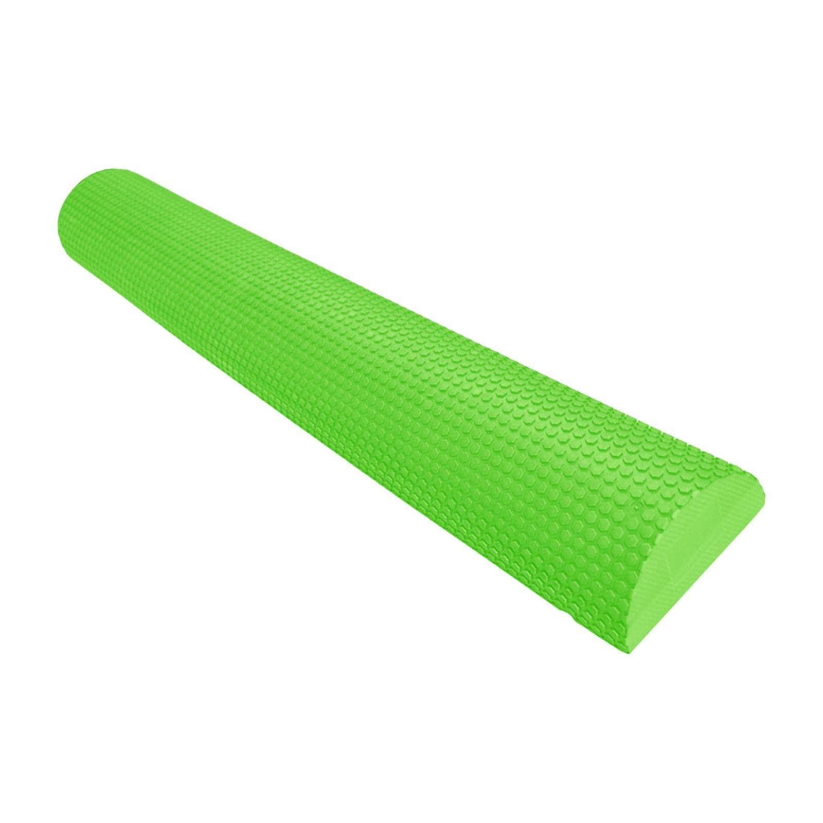 CLUB BOLLYWOOD Foam Roller Half Round Massage Yoga Pilates Fitness Balance Yoga Green 60cm | Sporting Goods | Fitness Running & 
