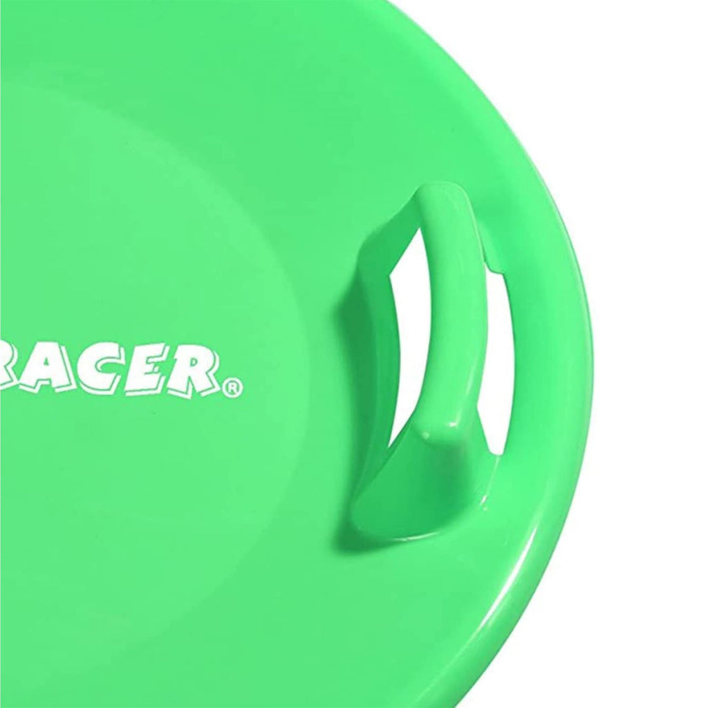 Slippery Racer Heavy-Duty Cold Weather Downhill Pro Adults And Kids Plastic Outdoor Winter Saucer Disc Snow Sleds With Handles,