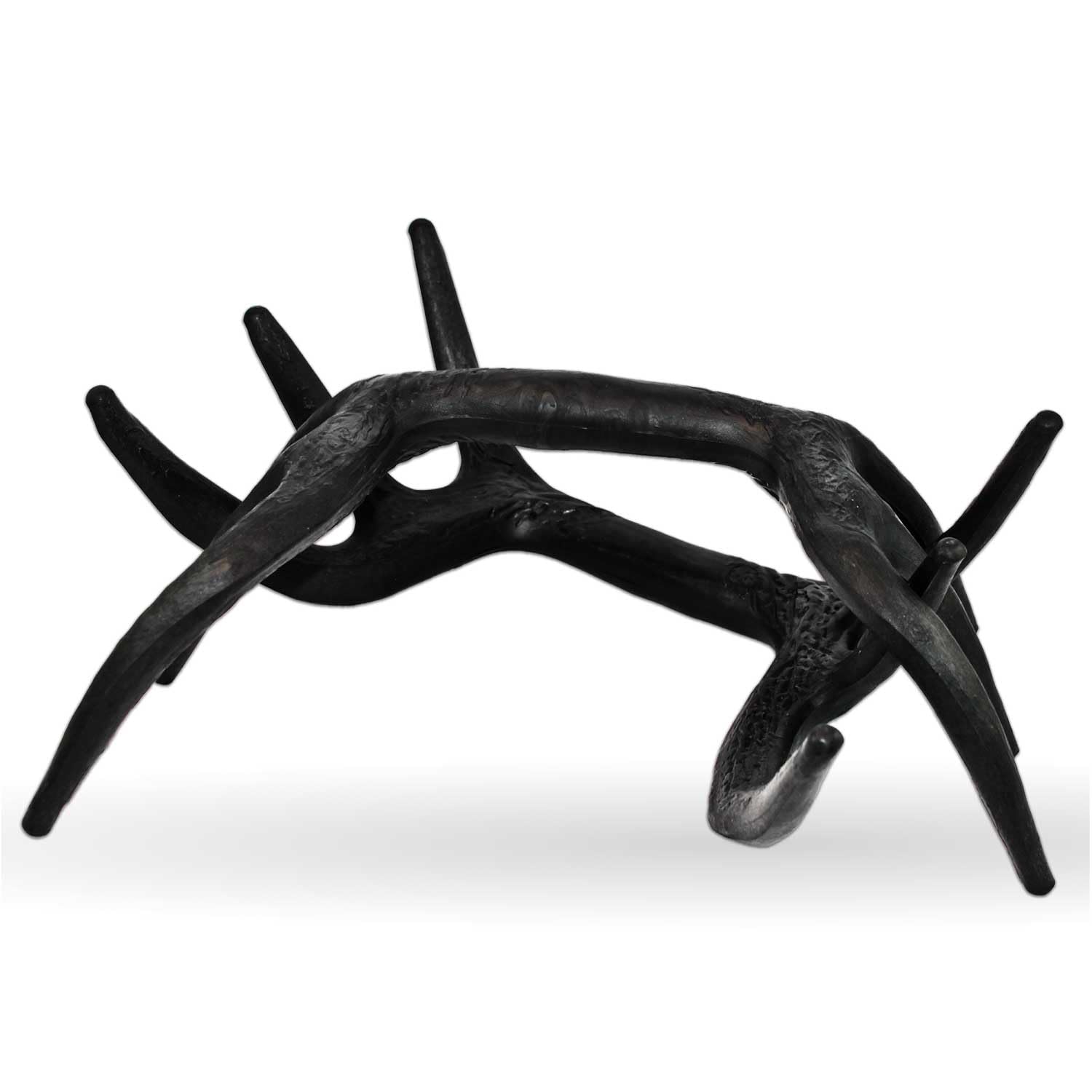 Black Rack Rattling System By Illusion | Rattling Antlers | Rattling Horns | Deer Call | Bone-Core Technology