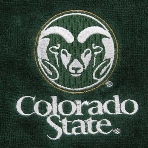 Team Golf Ncaa Colorado State Rams Embroidered Golf Towel Embroidered Golf Towel, Checkered Scrubber Design, Embroidered Logo