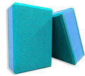 Vedam High Density Eva Foam Yoga Block Set Of 2 For Men & Women | Improve Strength & Aid Balance (Green)