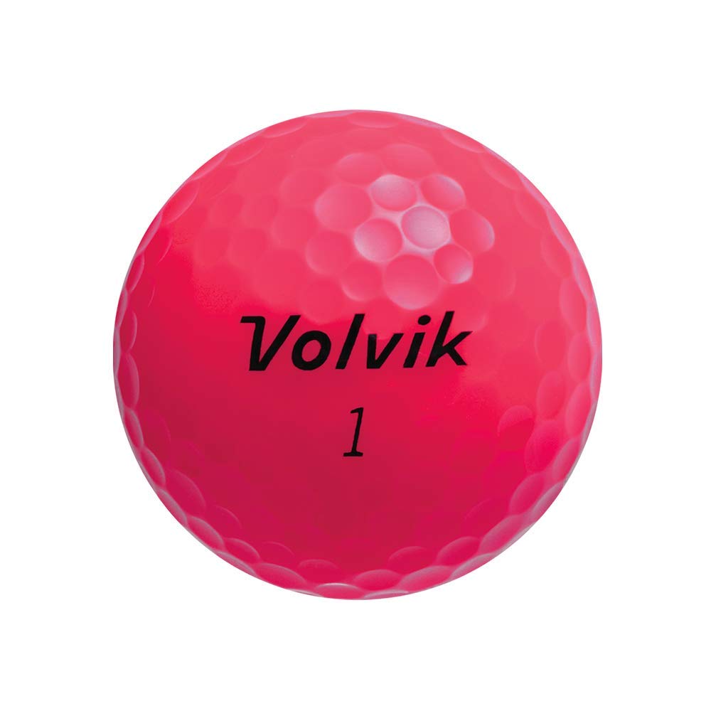 Volvik Crystal Golf Balls, Multicolor (One Dozen)