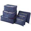 Earthcone 3 Packing Cubes & 3 Laundry Pouch Bags For Women Travel Storage