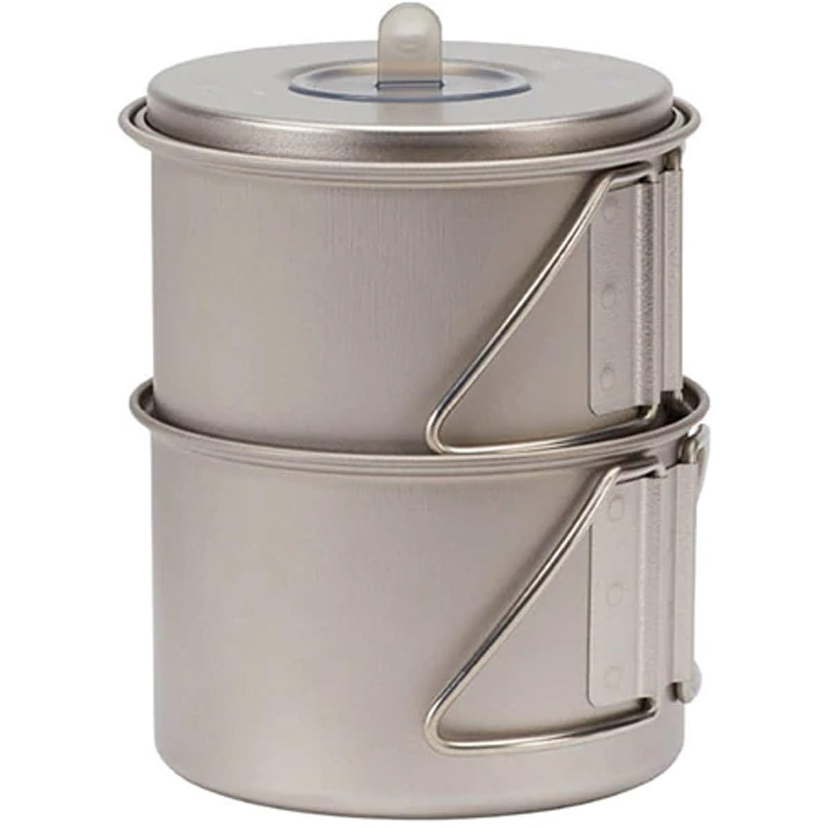 Snow Peaks Titanium Mini Solo, Scs-0044Tr, Japanese Titanium, Ultralight And Compact For Camping And Backpacking, Made In Japan,