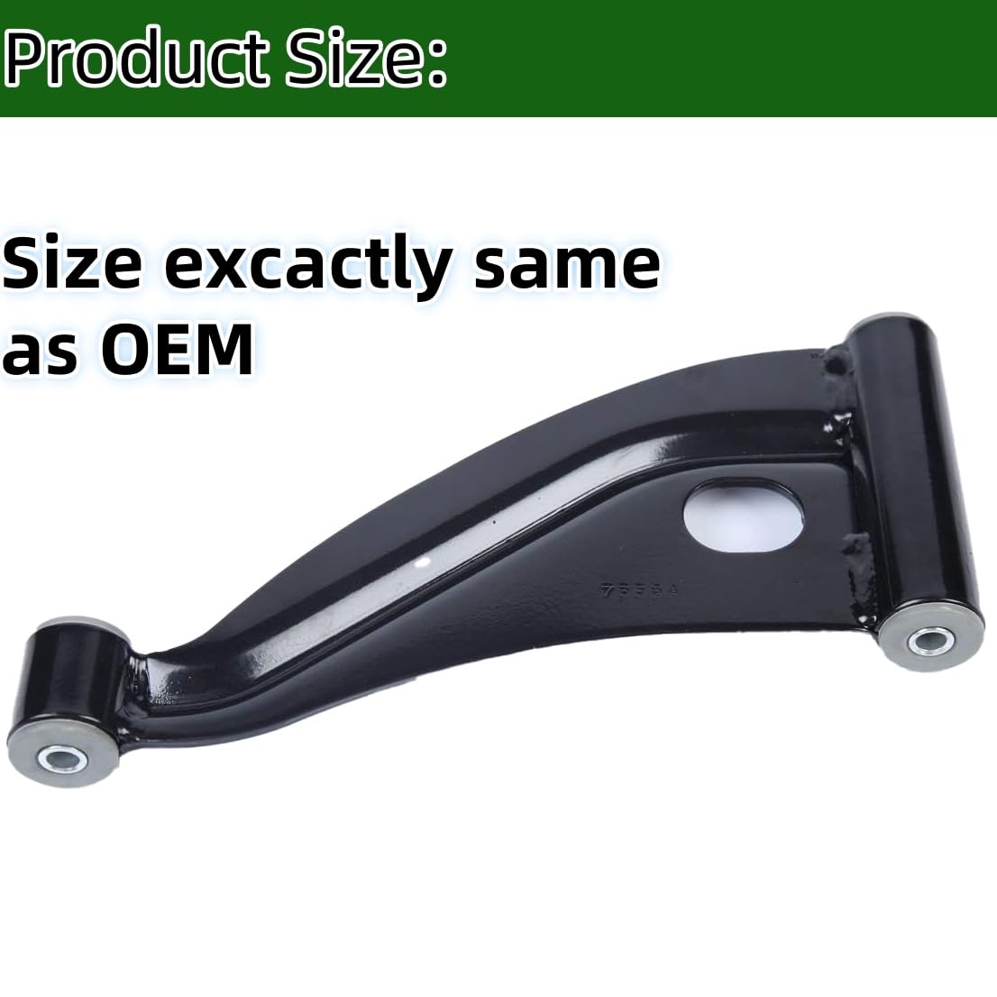 Dr.Acces Golf Cart Control Arm Delta A-Plate 2Pcs For Club Car Precedent (2004+) Replaces#102287301/103388501