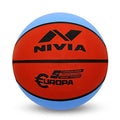 Nivia Europa/Soft Rubberized Moulded Basketball/for: Indoor Games/Ideal for: Training/Match/Suitable for Hard Surface, Wooden Fl