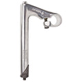 Origin8 Classique Sport Quill Stem, 180 X 80 X 25.4Mm, 1'' Fork Diameter, Silver
