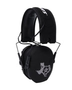 Walkers Razor Electronic Earmuffs -TEXAS EDITION, Black-texas (GWP-RSEM-TX)