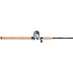 Abu Garcia 7 Ambassadeur S Fishing Rod And Reel Baitcast Combo, 1+1 Ball Bearings For Smooth Operation, 7 1-Piece Rod