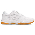 ASICS Women's Gel-RENMA Indoor Shoe, 7, White/Pure Silver