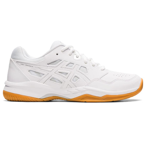 ASICS Women's Gel-RENMA Indoor Shoe, 7, White/Pure Silver
