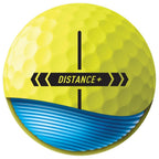 Taylormade Golf 2025 Distance + Yellow One Dozen