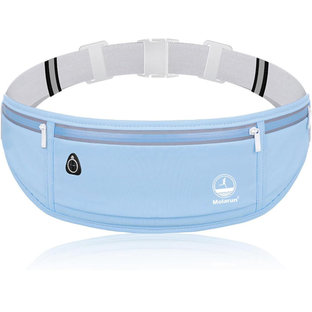 Slim Running Belt Fanny Pack For Women, Belt Bag Runners Belt Jogging Pocket Belt Waist Pack Money Belt Phone Holder For Running