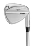 Mizuno T24 Soft White Satin | 58 Degrees / 08 Bounce | LH/Steel/Wedge