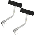 Vevor Boat Trailer Guide On, 2Pcs, Short Bunk Guide-Ons Steel Trailer Guides W/Carpet-Padded Boards, Complete Mounting Accessori