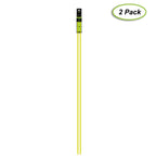 Mvp Sport Golf Alignment Rods (Morodz) Training Aid 2-Pack (Yellow