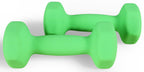 Balancefrom Colored Vinyl Coated Cast Iron Dumbbells, Pair