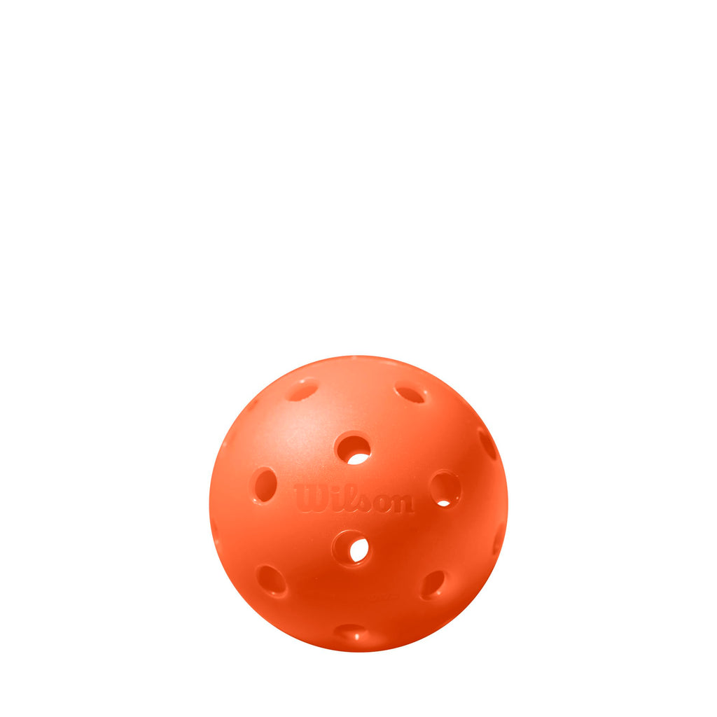 Wilson Tru 32 Indoor Pickleballs - 48 Ball Case, Orange
