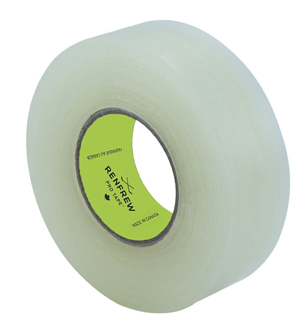 Renfrew Scapa Clear Polyflex Shin/Sock Hockey Tape, 1'' X 30M