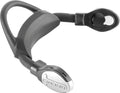 Cressi Ebs Elastic Bungee System Fin Strap 2 For Reaction/Frog Plus Fins, Regular Fit (Small/Medium-Medium/Large),Black